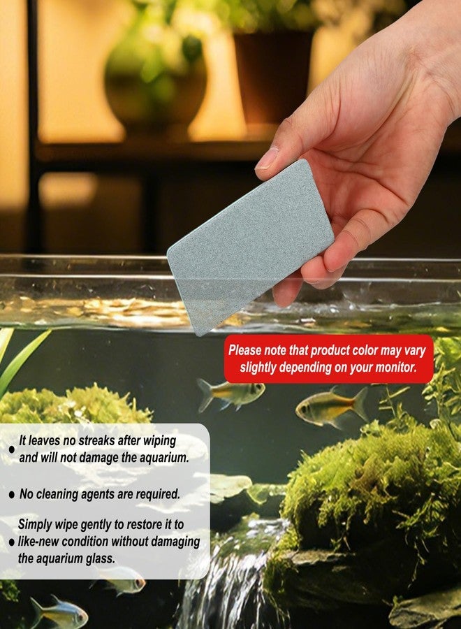 Sinbana Aquarium Cleaning Tools Kit, Includes 4 Double Sided Sponge Scrubbers 2 Suction Cleaner Brushes & Water Pump Brush for Fish Tank Cleaning & Maintenance - Image 4
